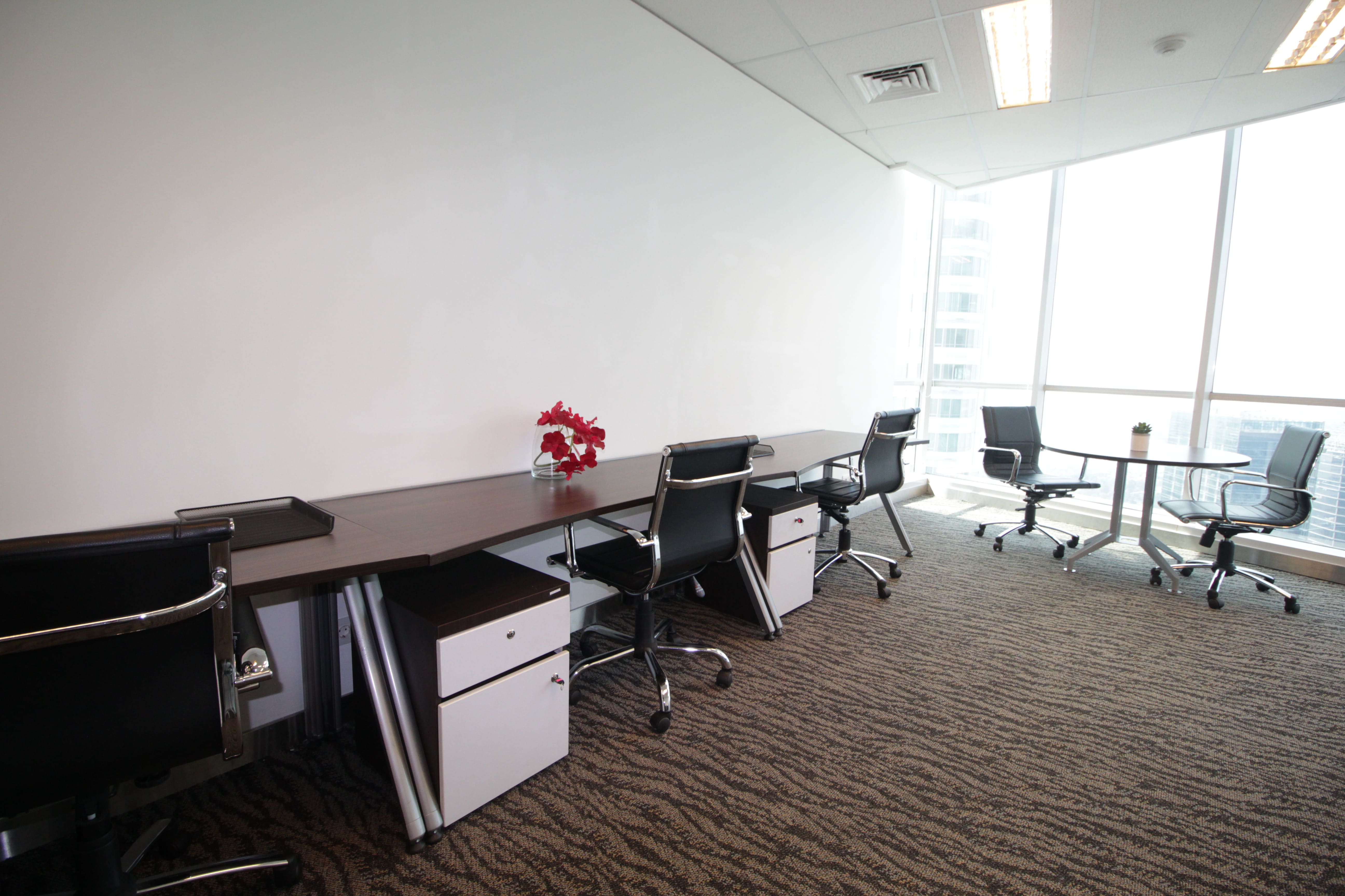 Ruang Kantor (Service Office) Axa Tower View Room - 6 Pax