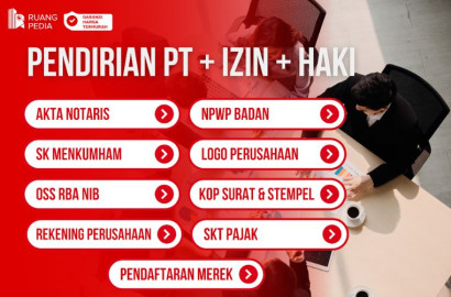 Pendirian PT + Izin + HaKI