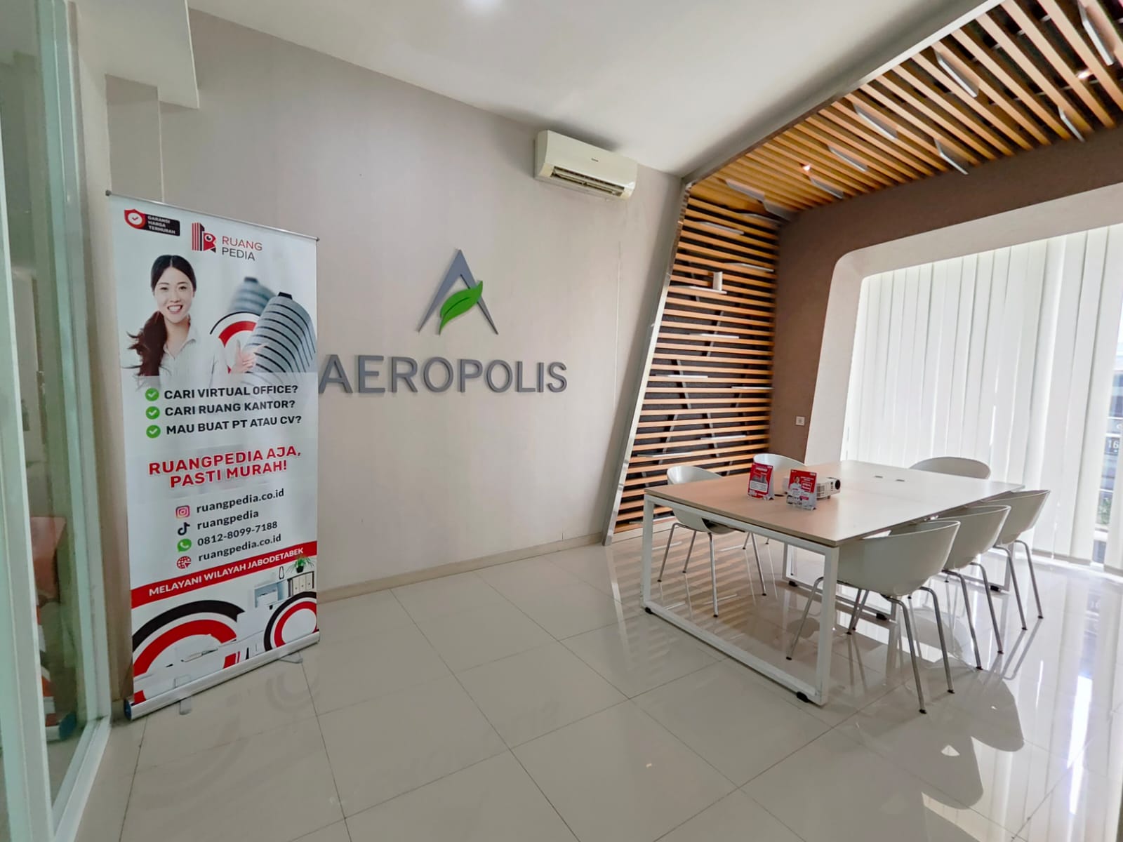 Kantor Virtual (Virtual Office) Ruko Aeropolis Commercial Park - Basic