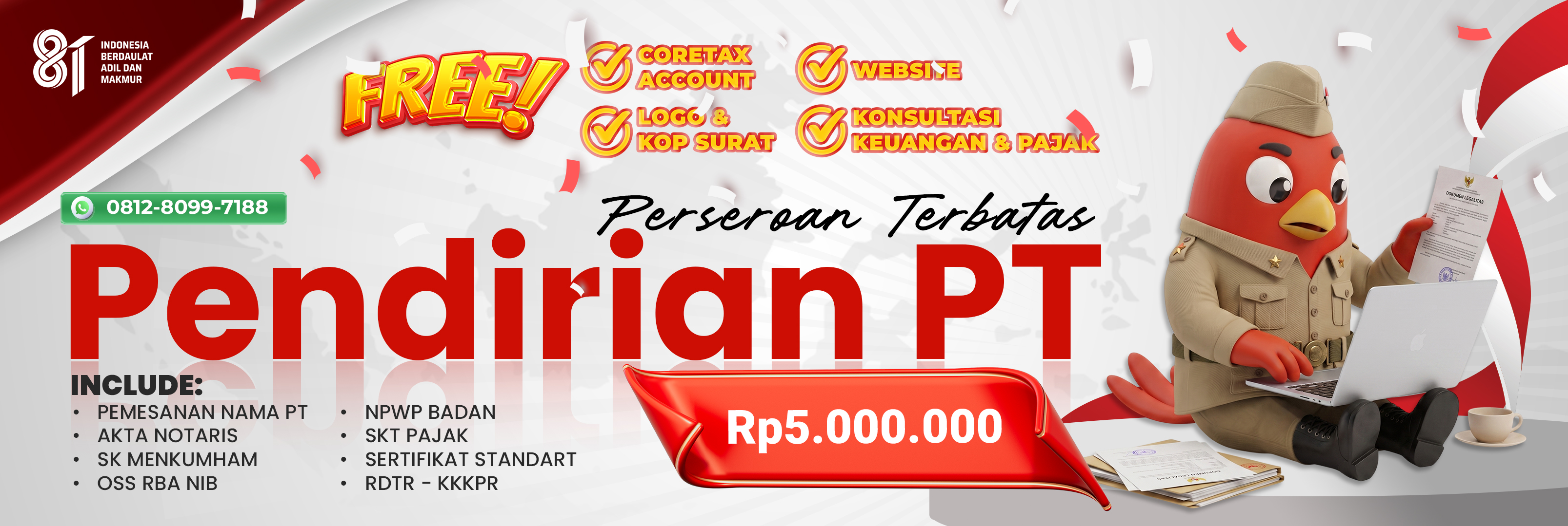 Pendirian PT Lengkap