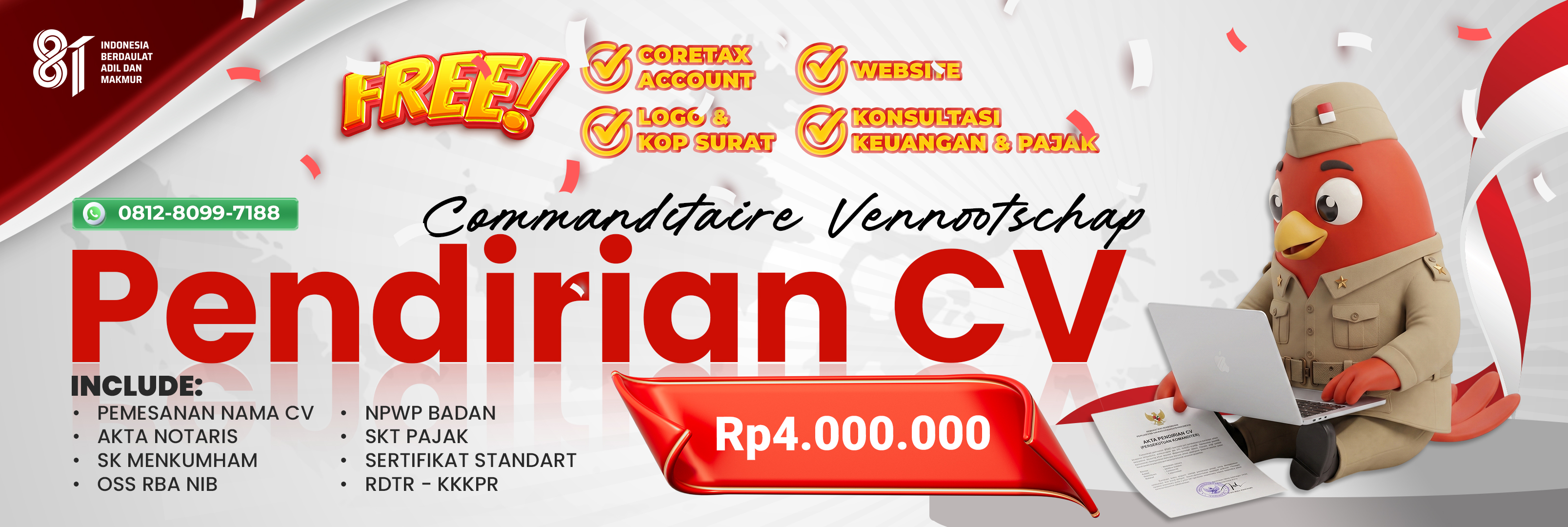 Pendirian CV Lengkap