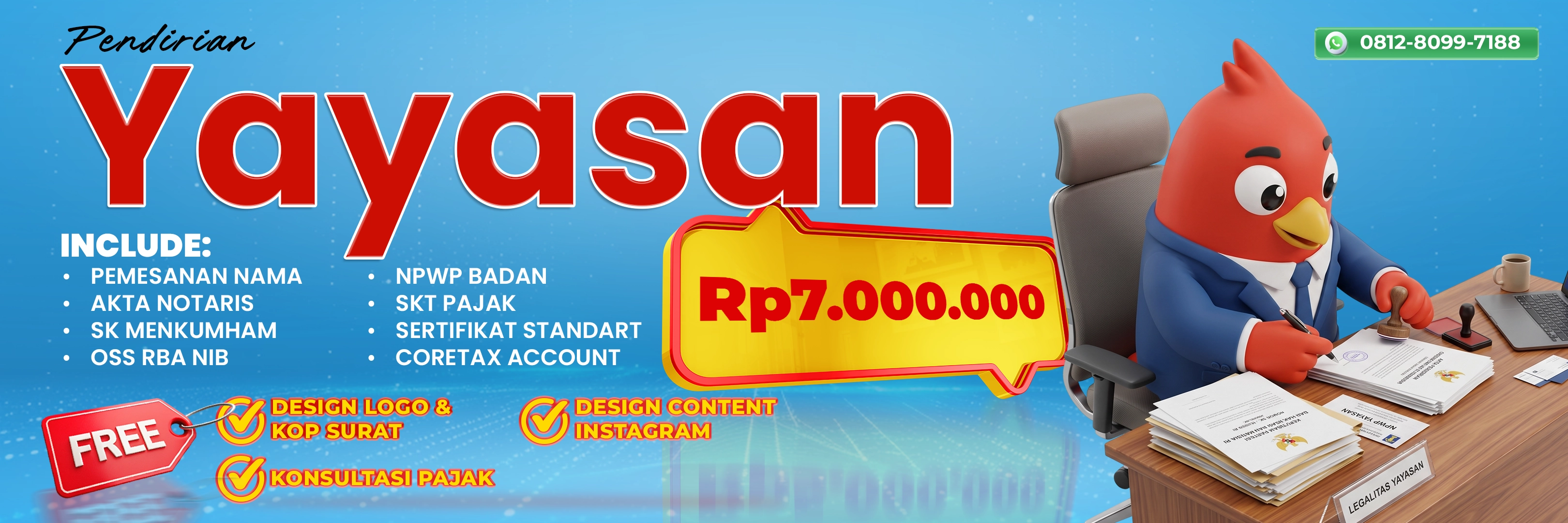 Pendirian Yayasan Lengkap
