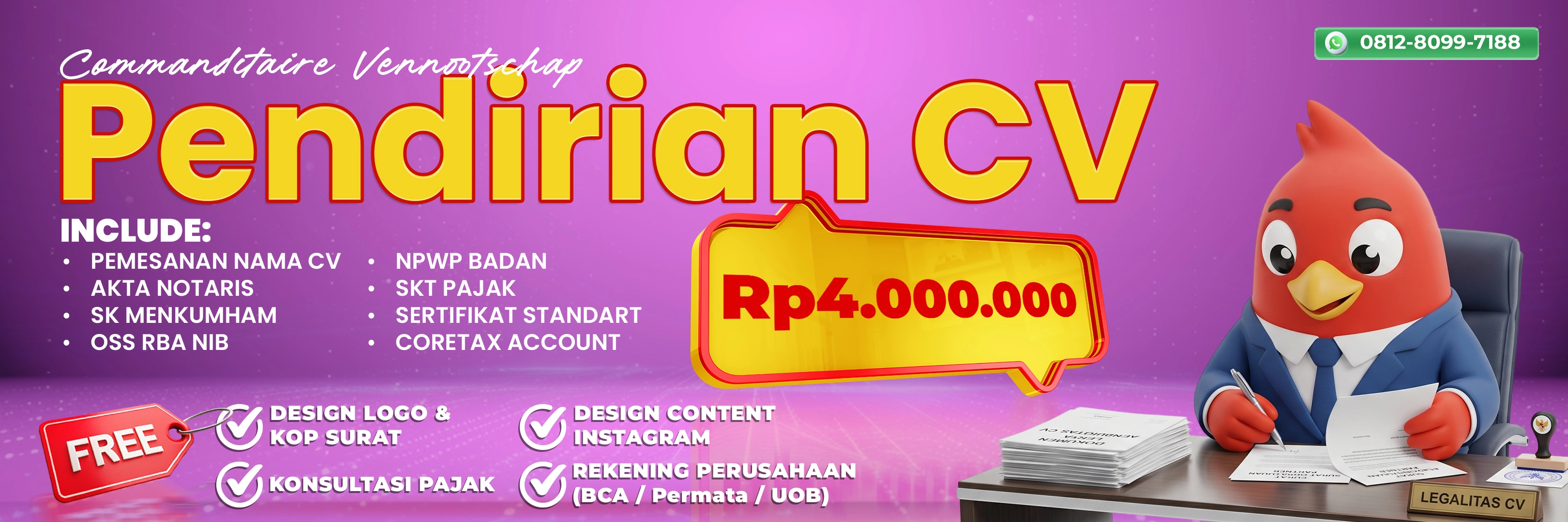 Pendirian CV Lengkap