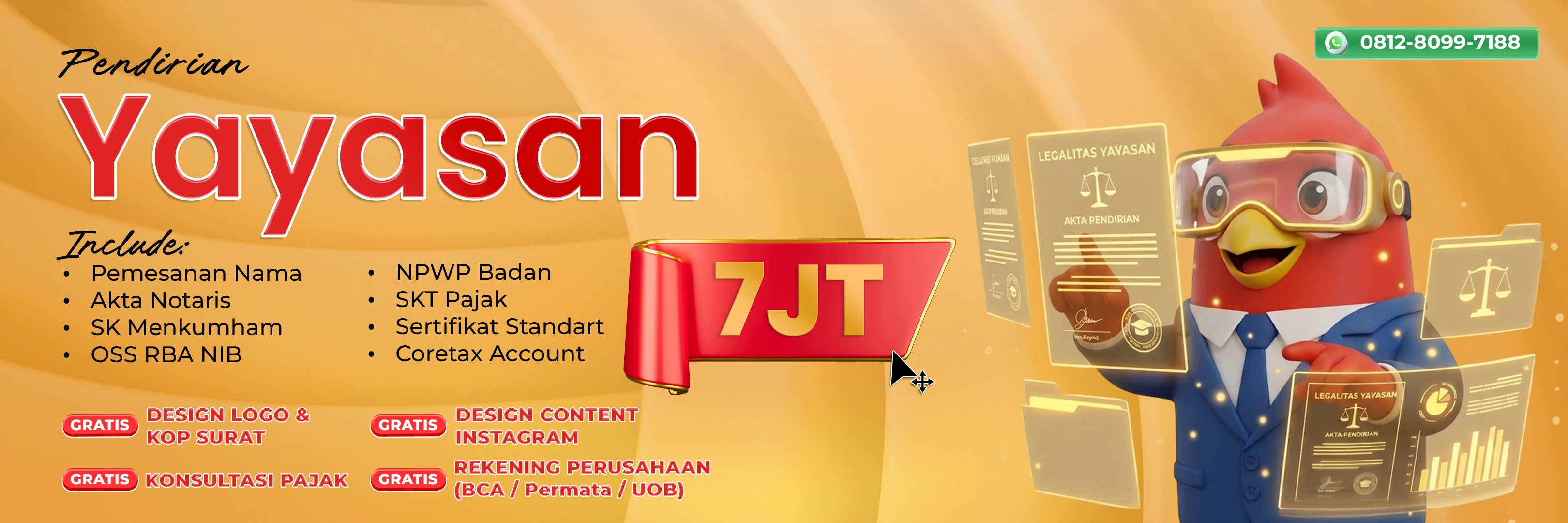 Pendirian Yayasan Lengkap
